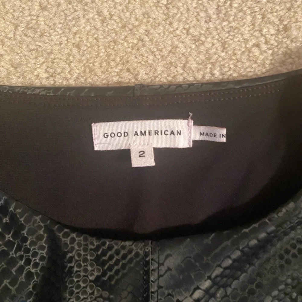 Good American size 2 (us size medium) thong bodysuit NWT - Picture 3 of 11